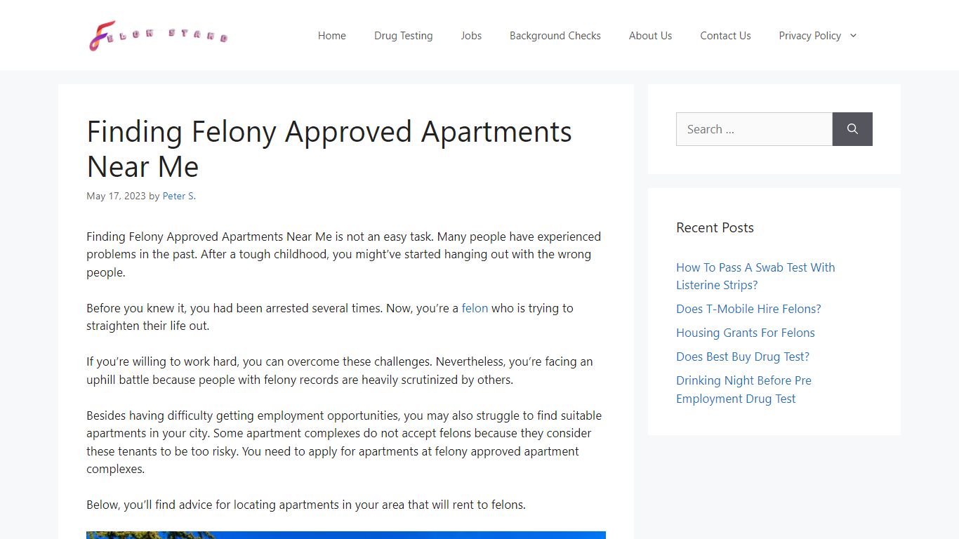 Finding Felony Approved Apartments Near Me 2023 - FelonStand