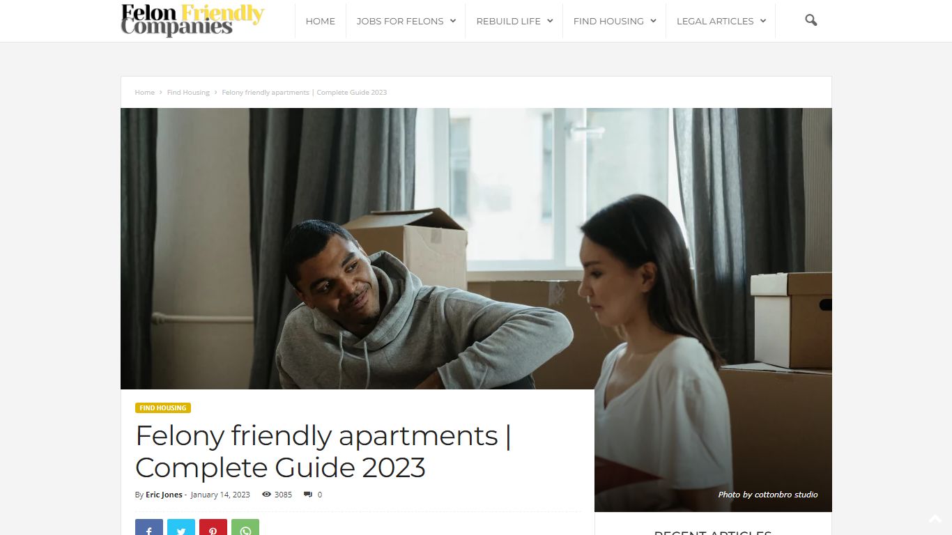 Felony friendly apartments | Complete Guide 2023